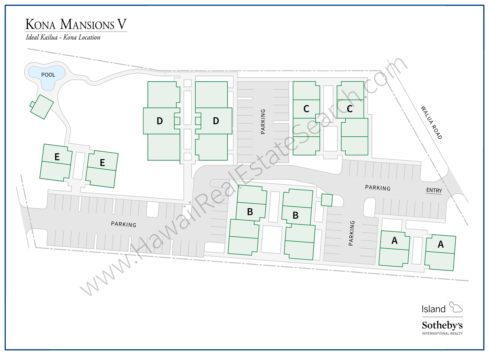 Kona Mansions V Map